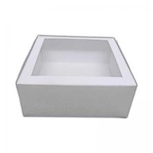 Picture of WINDOW CAKE BOX 7 INCH X 3 INCH HIGH  OR 18 X 8CM